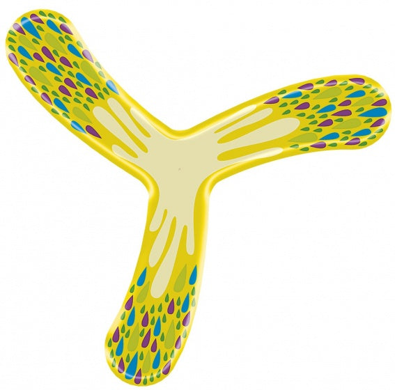 zachte boomerang geel 22