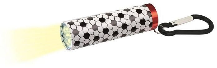 zaklamp Voetbal junior aluminium 8
