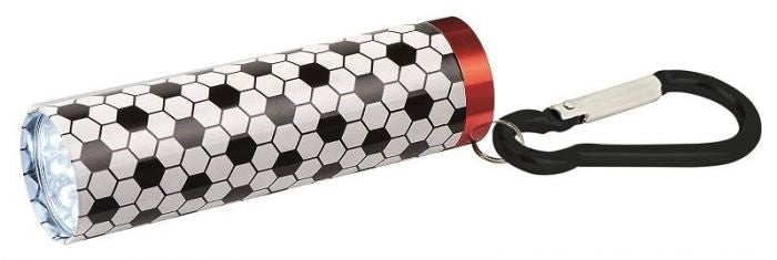 zaklamp Voetbal junior aluminium 8