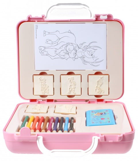kleurset Frozen 19-delig roze