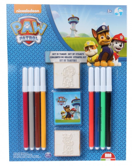 kleurset Paw Patrol 11-delig blauw