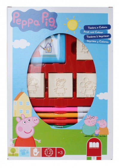 kleurset Peppa Pig 12-delig