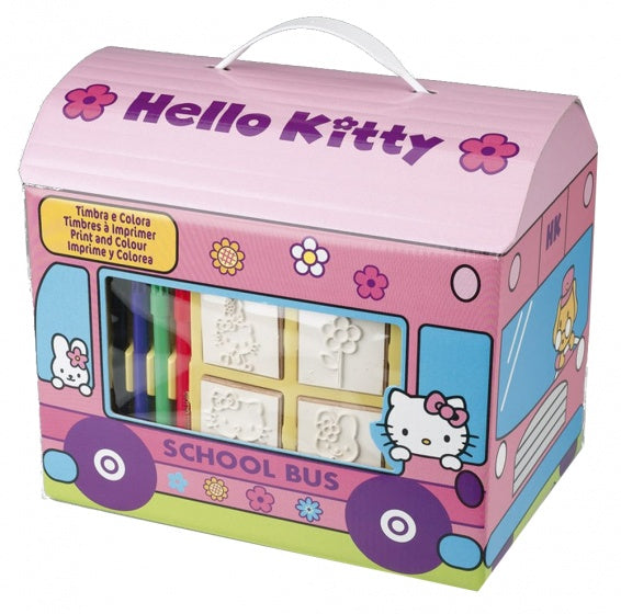 kleurset Hello Kitty 17-delig roze