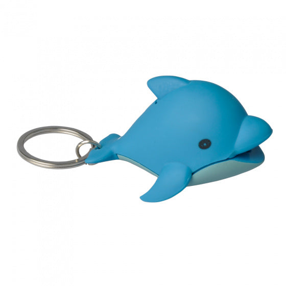 sleutelhanger Dolfijn met lampje blauw junior 5