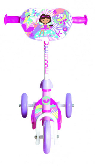 3-wiel kinderstep Dora Junior Vrijloop Roze