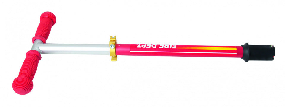 3-wiel kinderstep Junior Voetrem Rood