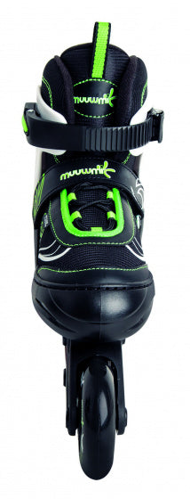 inline skates Kinderliner groen/zwart junior maat 37-40