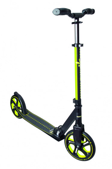 stuntstep Junior Voetrem Geel/Zwart