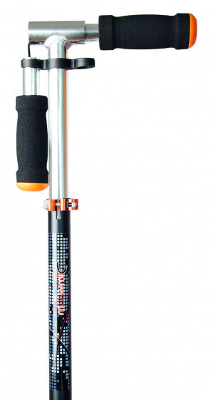 stuntstep Junior Voetrem Grijs/Oranje