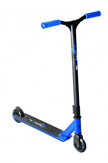 stuntstep Junior Zwart/Blauw