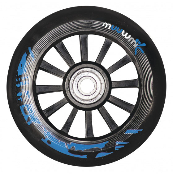 stuntstep Junior Zwart/Blauw