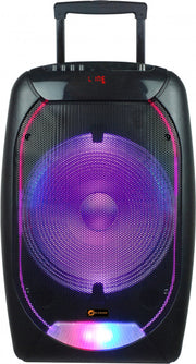 bluetoothspeaker The Flash 1510 trolley 500W zwart