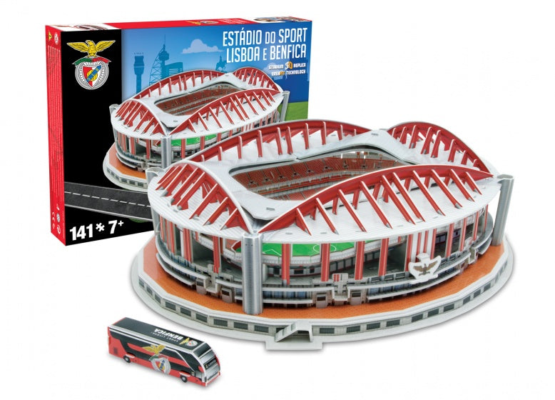 SL Benfica 3D-puzzel Estadio da Luz 141-delig