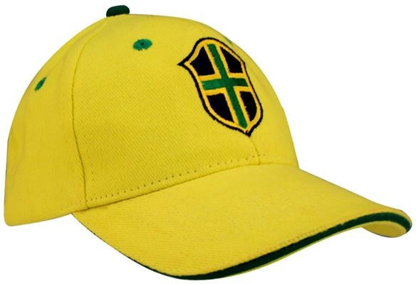 Baseballcap World Triumph senior geel