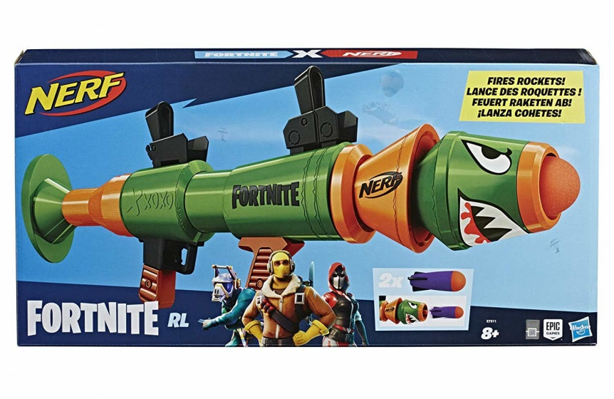 blaster Fortnite RL jongens 56 cm groen/oranje 3-delig