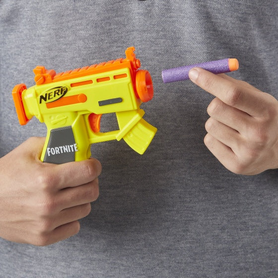 Fortnite AR-L MicroShots Blaster 13 cm geel