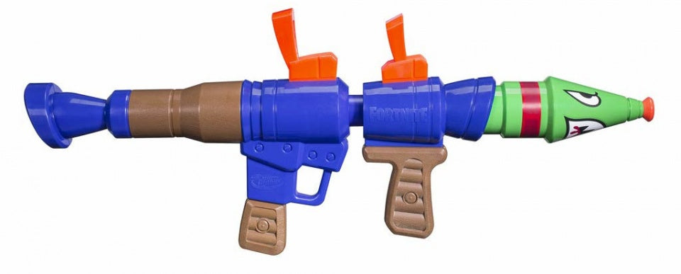 waterpistool Fortnite Supersoaker RL 60 cm blauw/groen