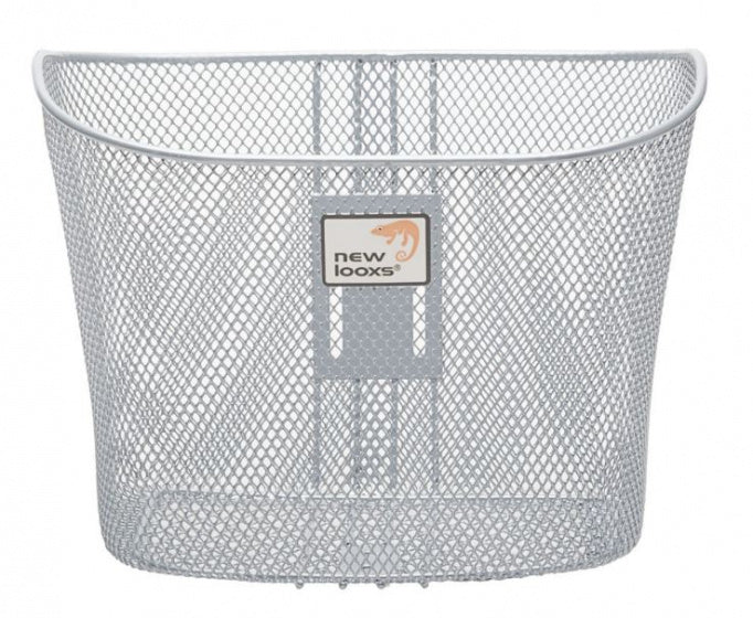 fietsmand Toscane voor 19 liter zilver