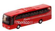 Metalen Bus Travego: 18 cm Rood