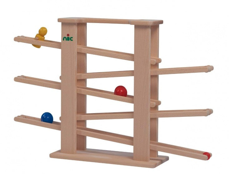 knikkerbaan Multitrack met 3 accessoires 45 cm multicolor