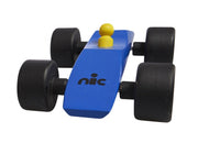 raceauto Flitzer 15 cm blauw hout