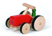 tractor 27 cm hout rood