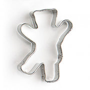 uitsteekvorm beertje 5 x 4 x 1 cm blank staal