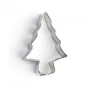 uitsteekvorm dennenboom 4 x 3 x 1 cm blank staal