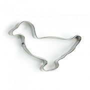 uitsteekvorm gans 5 x 5 x 1 cm blank staal