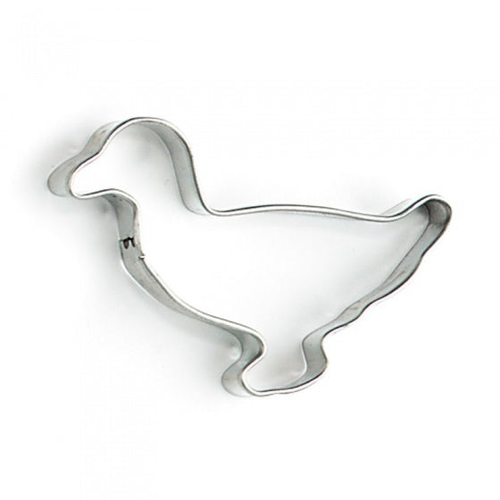 uitsteekvorm gans 5 x 5 x 1 cm blank staal