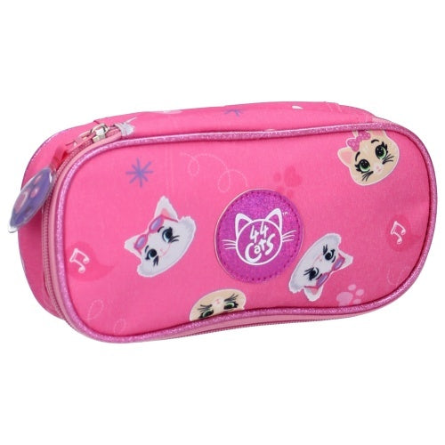 etui 44 Cats Rock 20 x 9 cm roze