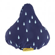 zadeldek druppel 17 x 25 cm polyester donkerblauw