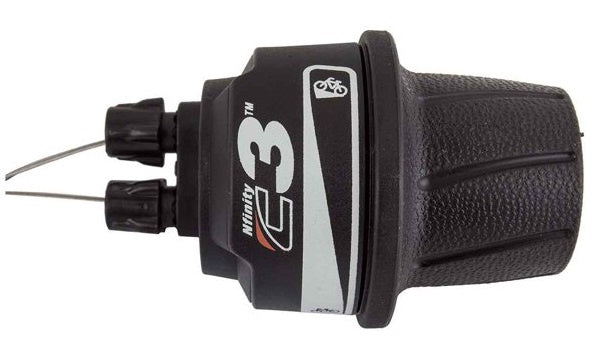 draaiversteller Nfinity C3 rechts 2200 mm zwart