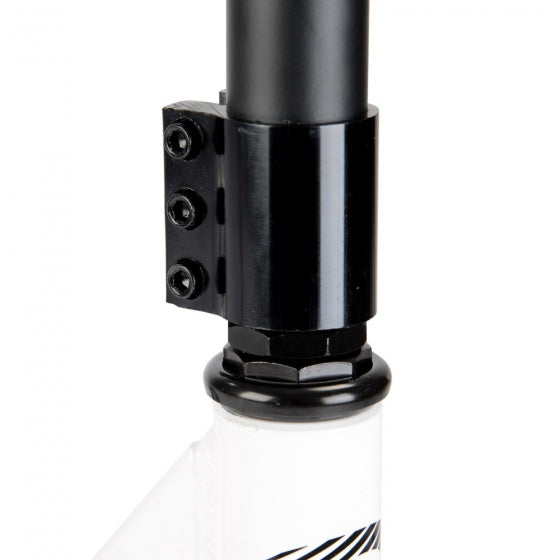 Dirt stuntstep Junior Voetrem Zwart/Wit