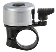fietsbel mini 25 mm zilver