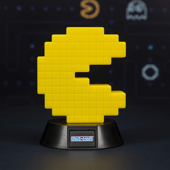 lamp Pac-Man Icon light 10 cm geel