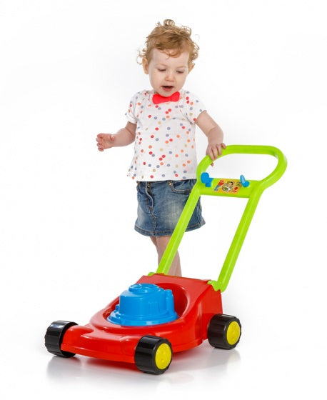 grasmaaier junior 54 x 36 cm rood/groen