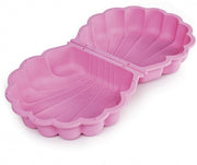 zandbak met deksel schelp 87 x 78 cm roze