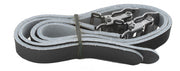 Pedaal Bandjes Leer 40 cm Zwart