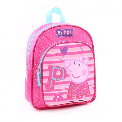 rugzak Peppa Pig meisjes 31 x 25 x 9 fuchsia