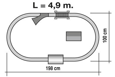 Startset batterij 450 Classic Transsiberië Express