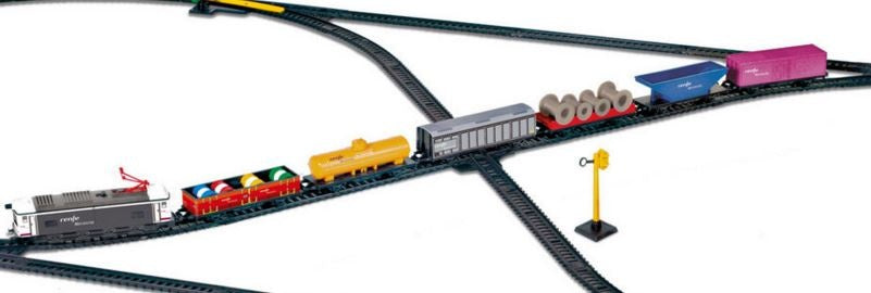 Startset batterij 888 Classic goederen trein