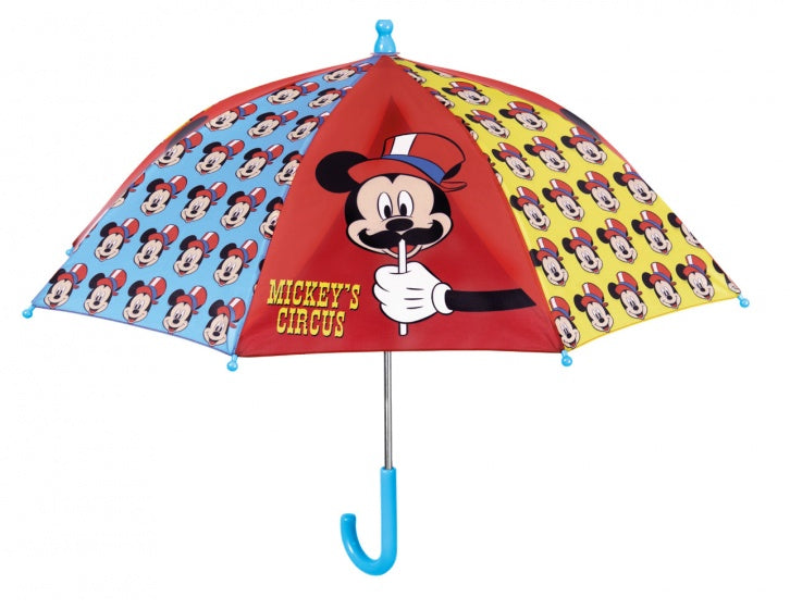 paraplu Mickey Mouse 56 x 66 cm rood/blauw