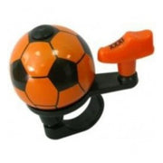 fietsbel voetbal 38 mm oranje
