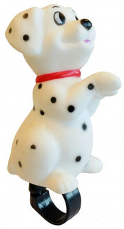 fietstoeter Hond wit 10 cm
