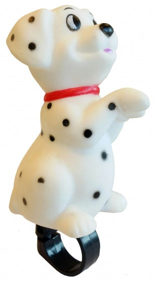fietstoeter Hond wit 10 cm