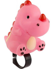 fietstoeter Neushoorn roze 10 cm