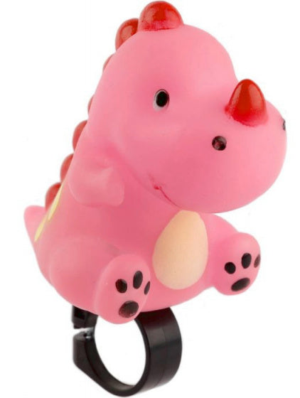 fietstoeter Neushoorn roze 10 cm