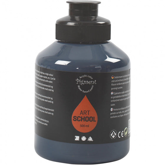 Acrylverf indigo 500 ml