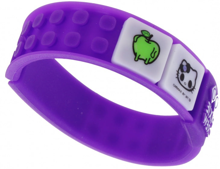 pixel armband Hello Kitty paars 35-delig